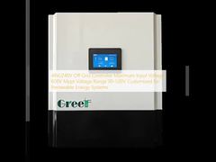 Contrôleur hors réseau 48V/240V Voltage d'entrée maximal 600V Mppt Plage de tension 90-530V Personnalisé pour les systèmes d'énergie renouvelable