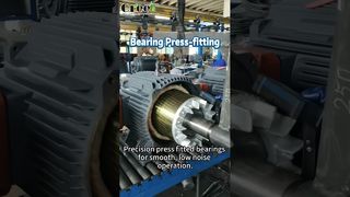 Le processus de fabrication des générateurs à aimant permanent #pmg #freeenergy #generator #machine