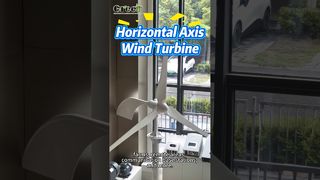 turbine de vent horizontale d'axe