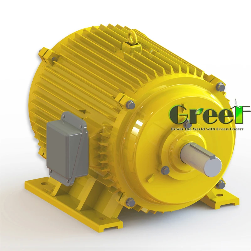 Génération d'électricité basse vitesse basse rotation/min alternateur à aimant permanent Fréquence nominale 50Hz/60Hz