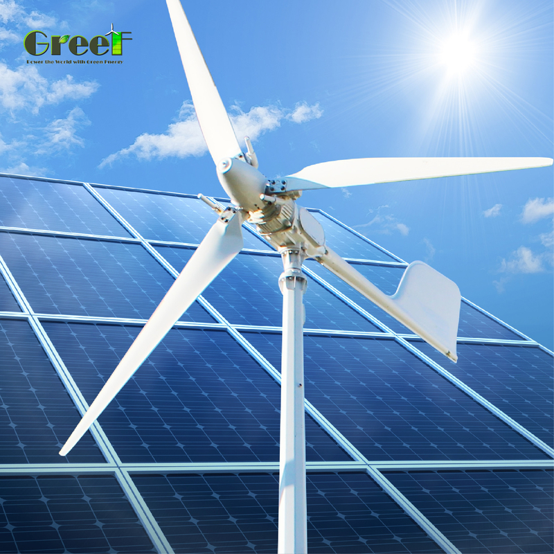 Méthode d'arrêt automatique par freinage pour éolienne horizontale avec pales en PRF et puissance nominale de 5 à 30 kW