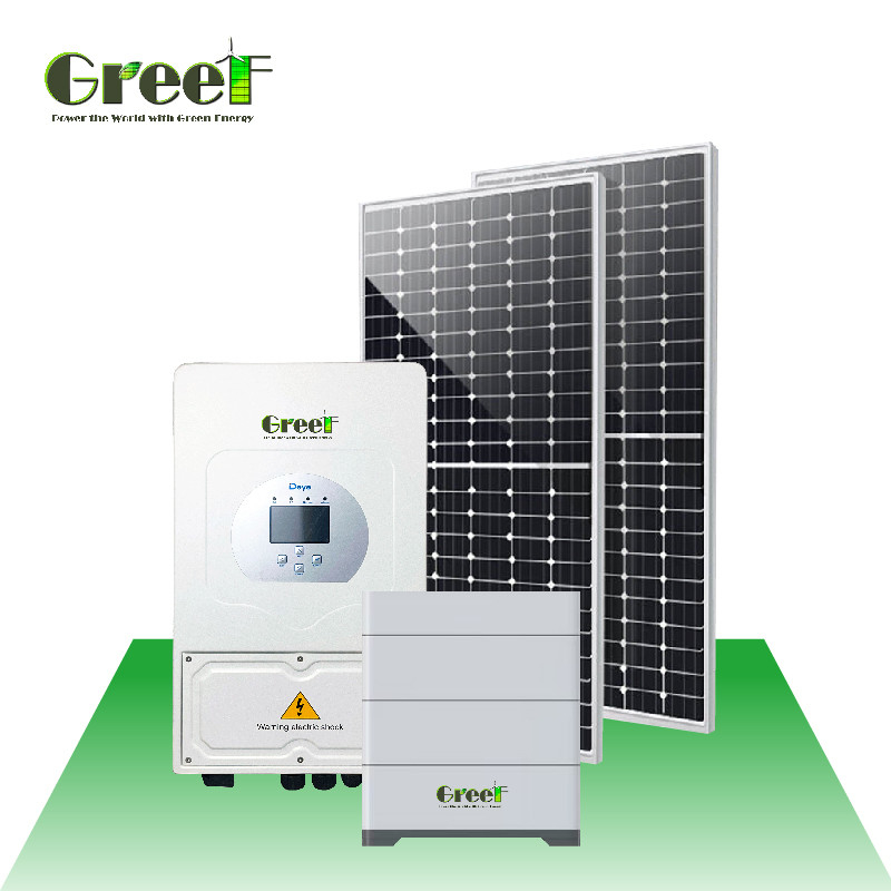 Système solaire hors réseau de 5 kW avec contrôleur de charge MPPT 48-240V Voltage de sortie