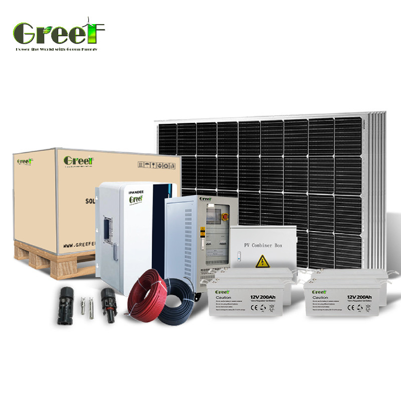 Système solaire hors réseau de 5 kW avec contrôleur de charge MPPT 48-240V Voltage de sortie