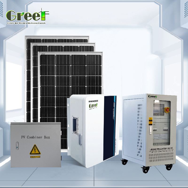 Système solaire hors réseau de 5 kW avec contrôleur de charge MPPT 48-240V Voltage de sortie