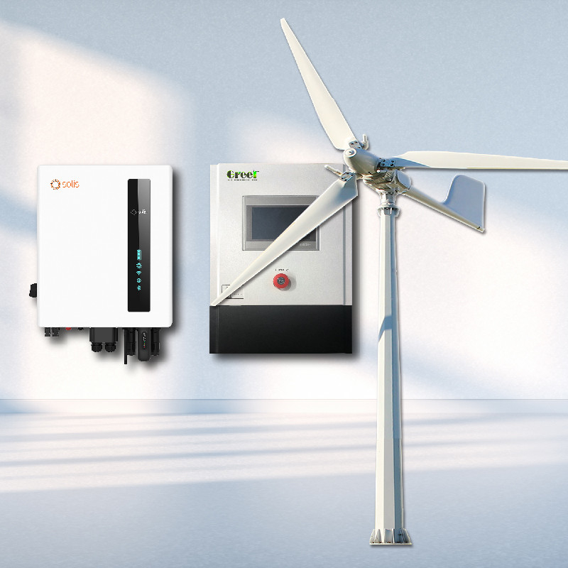 5KW 10KW 20KW 30KW basse vitesse de démarrage du vent contrôle de la hauteur d'élan éolienne générateur d'éolien horizontal