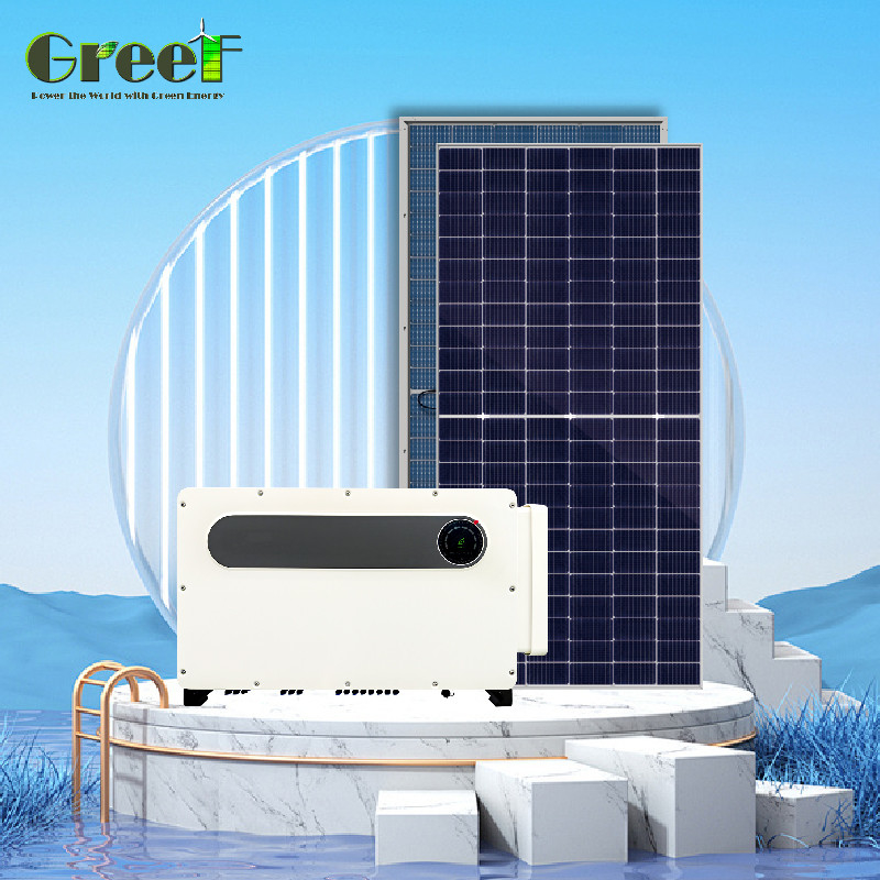 Efficacité Système de panneaux solaires monocristallins avec surveillance intelligente pour une utilisation sur le réseau