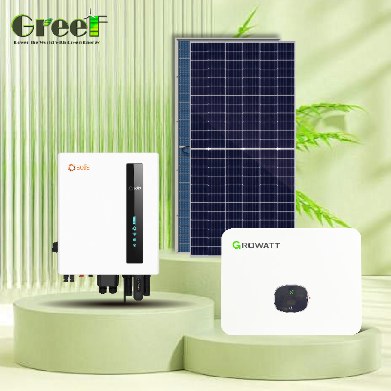 Efficacité Système de panneaux solaires monocristallins avec surveillance intelligente pour une utilisation sur le réseau