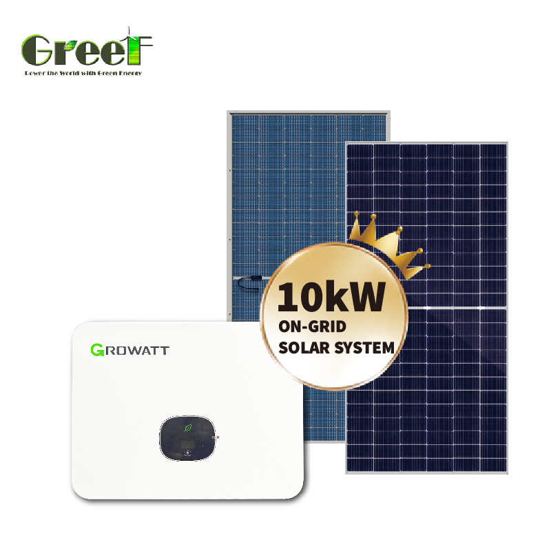 Consommation interne Moins de 5W Système de panneaux solaires reliés au réseau avec surveillance et mesure du réseau