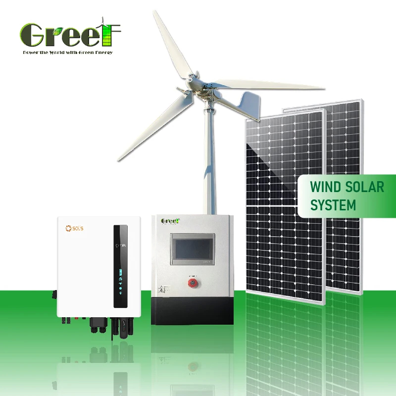 Système solaire hybride à sortie nominale monophasée de 230 VAC