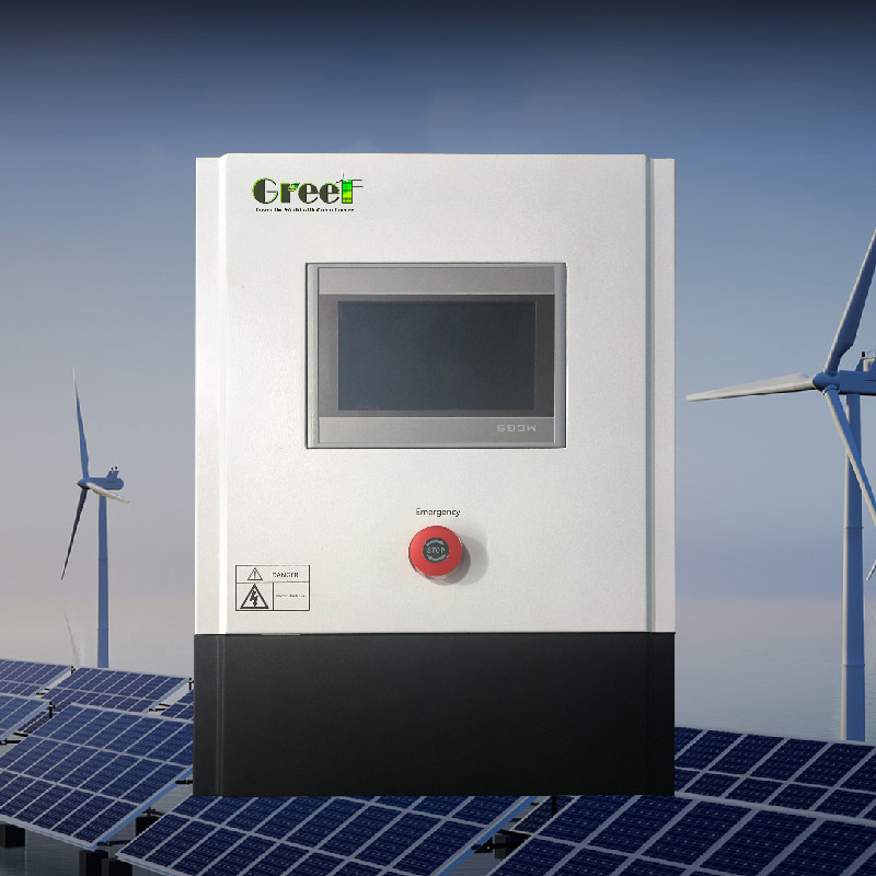 Turbine éolienne de la série GT-PCTC de 3 kW 5 kW 10 kW sur régulateur de réseau avec onduleur pour système
