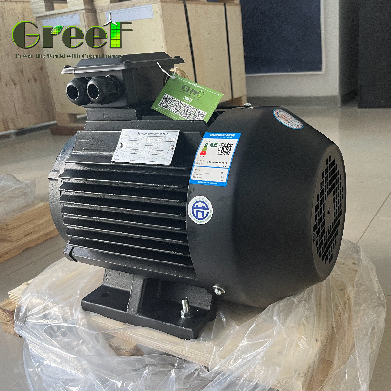 Moteur électrique à aimant permanent de couple 220V 750W-5MW avec entraînement à fréquence variable