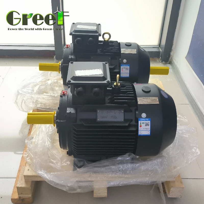 Moteur à aimants permanents IP54 50 Hz à couple élevé pour pompes à eau à courant alternatif à 3 phases