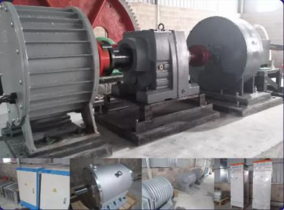 Générateur à aimant permanent 10kW refroidi par air 50Hz/60Hz Tension personnalisée
