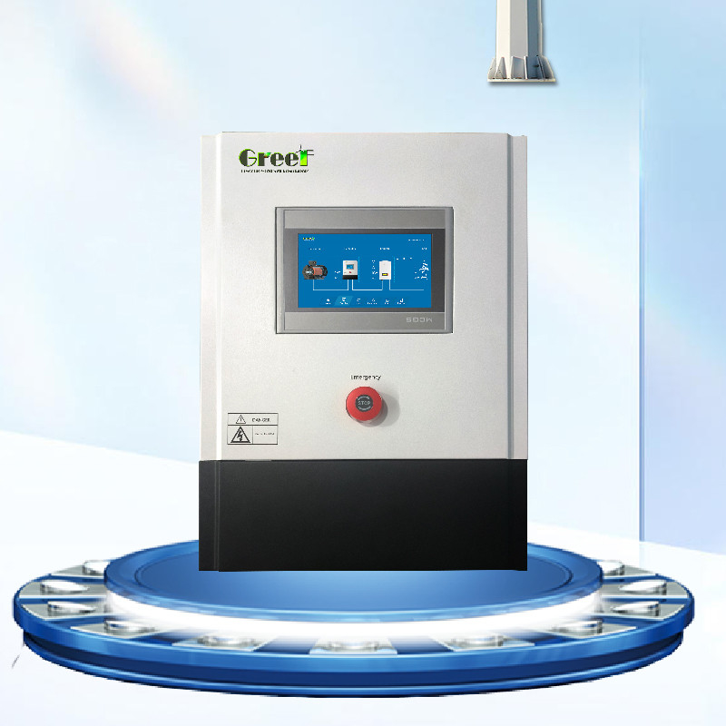 Contrôleur de turbine éolienne relié au réseau avec écran tactile LCD à fonction de protection et moniteur