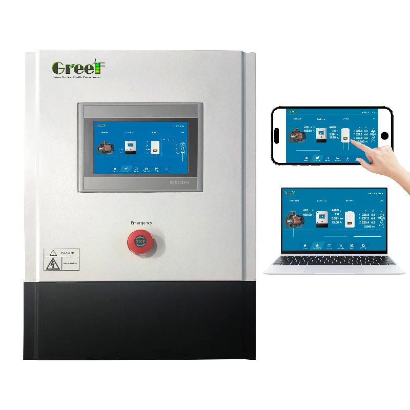 Turbine éolienne 3 phases Voltage de charge de décharge 750±5Vdc Sur le régulateur de réseau Courtoisie / protection contre l'isolation