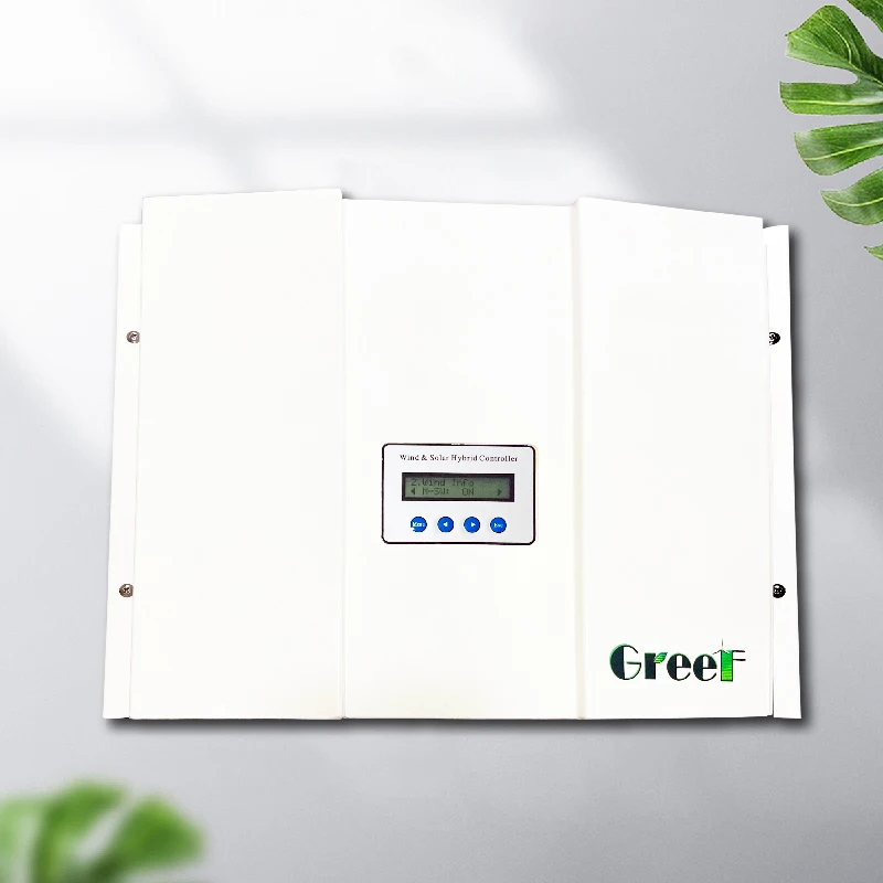 Système de commande distribué DCS avec mode MPPT LCD et perte de puissance ≤3W Voltage de charge de décharge par vent Vmax * réglable 150V/400V