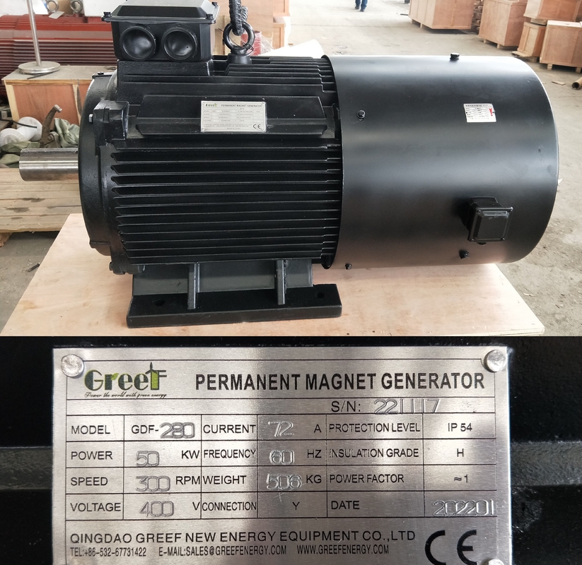 Générateur d'alternateur à aimants permanents de 415 V à 380 V pour la Malaisie, la Thaïlande et les Philippines