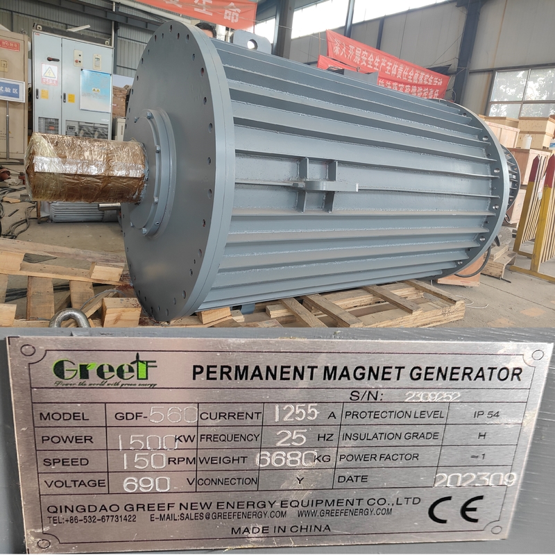 Générateur d'alternateur à aimants permanents de 415 V à 380 V pour la Malaisie, la Thaïlande et les Philippines