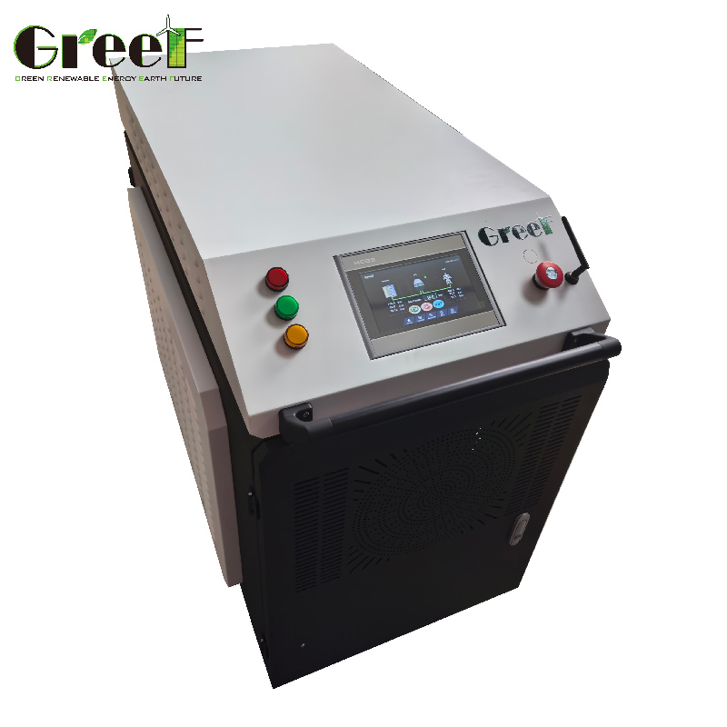 Invertisseur d'alimentation hors réseau de 100/110/125 kW avec une plage de fonctionnement de tension continue de 580-1000 V et un système de conversion de puissance de fréquence de 50/60 Hz