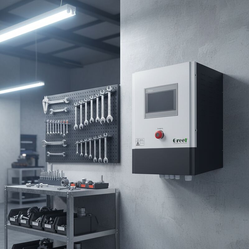 Réinitialisation manuelle de la fonction sur le contrôleur de réseau avec refroidissement par air forcé et sortie d'alimentation régulée pour une gestion efficace de l'énergie