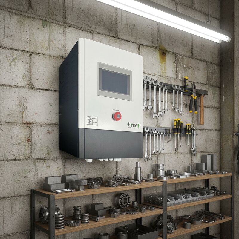 Contrôleur hors réseau à haute efficacité ≥98% avec plage de tension de 220V-600V et écran tactile LCD pour systèmes d'énergie éolienne