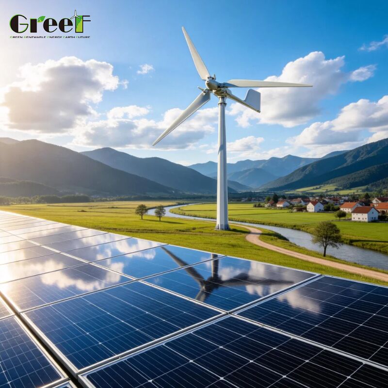 Système solaire hybride avec altitude de fonctionnement de 4000m, hybride on-grid et off-grid, et interfaces RS485/CAN/USB