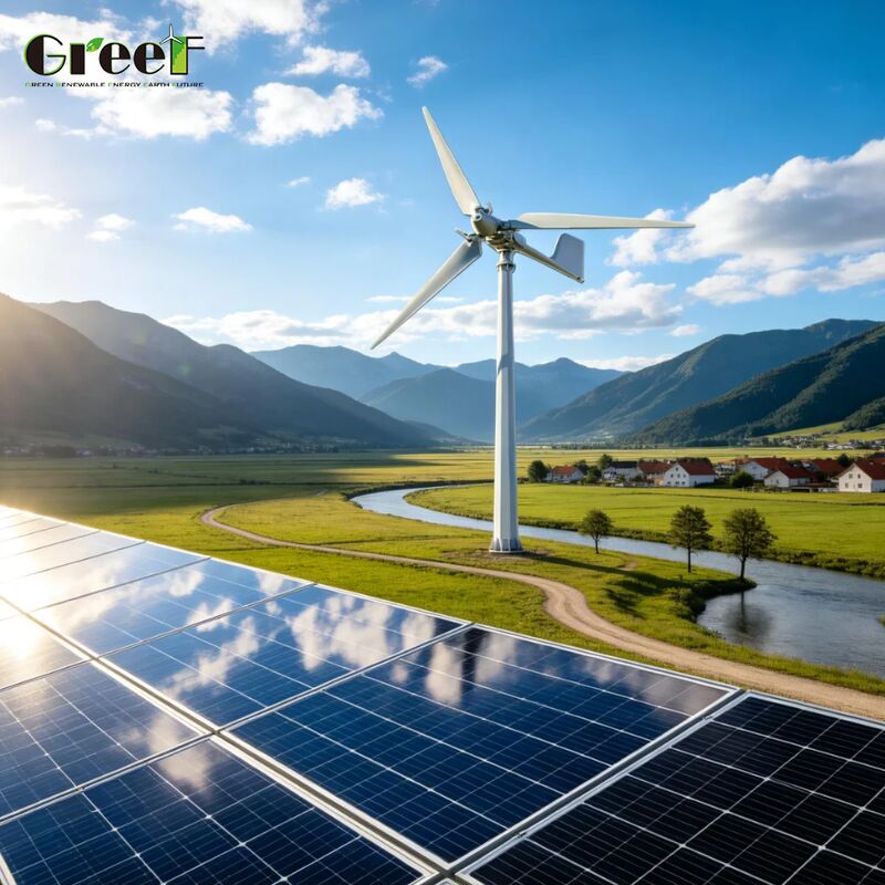 Système solaire hybride à 95% d'efficacité avec contrôleur MPPT et altitude de fonctionnement de 4000m pour l'énergie renouvelable