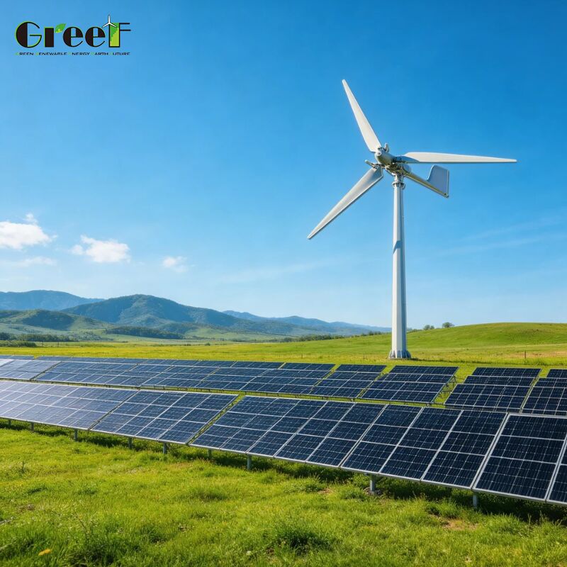 Sur le réseau Système d'énergie solaire avec batterie Lifepo4 et protection IP66 pour l'énergie durable à moins de 5W de consommation interne