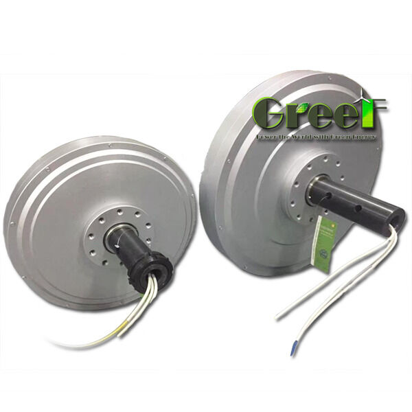 Générateur à aimant permanent sans noyau en alliage d'aluminium offrant une conception sans noyau et des pales en alliage d'aluminium pour des solutions d'alimentation