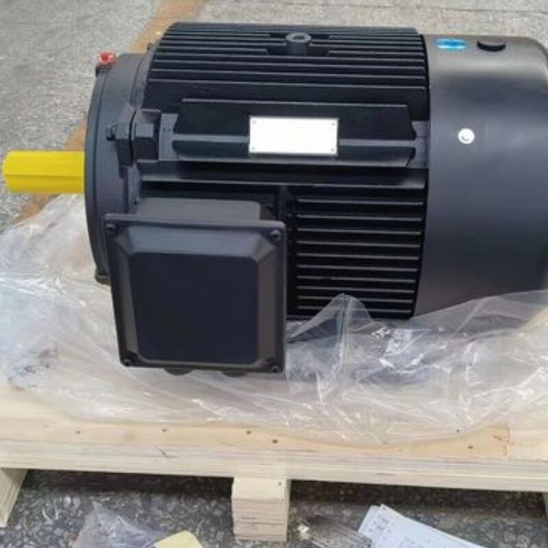 IP54 Moteur à aimants permanents avec feuille d'acier au silicium laminée à froid, cœur de ventilateur en fer, eau et auto-refroidissement pour les performances industrielles