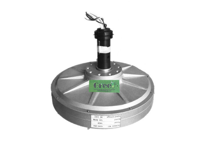 Générateur à aimant permanent 50 W-10 kW avec rotor extérieur et alternateur sans noyau à efficacité > 85 %