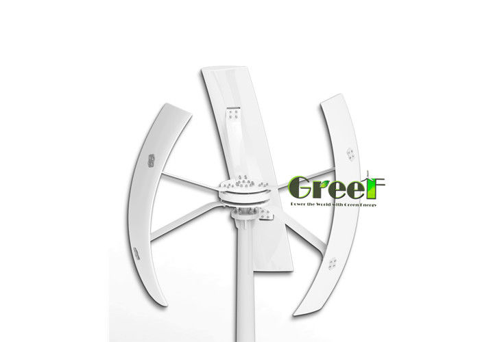 Turbine d'orientation verticale de 24-380Vac à tension facultative pour une vitesse de vent de coupe de 3 M/s