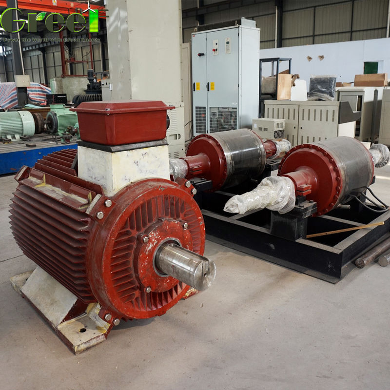 20 tours par minute 100 tours par minute à basse vitesse 100 kW 200 kW Alternateur à aimants permanents Générateur d'énergie hydraulique